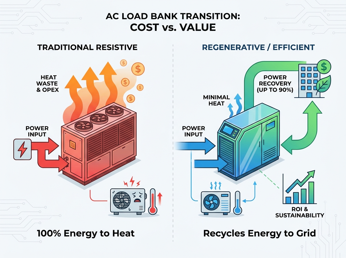 Energy-Efficient AC Load Bank Benefits